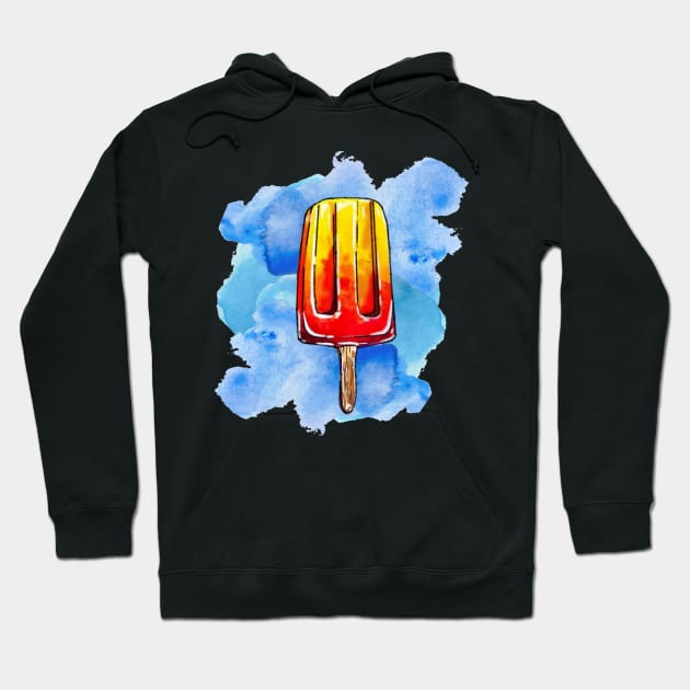 Ice Lolly Hoodie by Art by Ergate